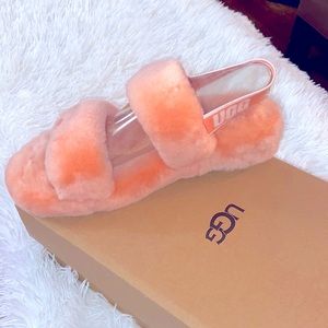 UGG “Oh Yeah” Slide Slipper, Pink